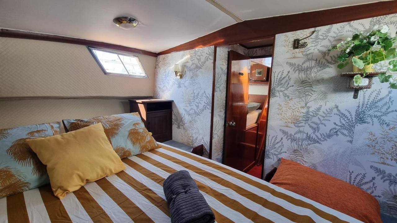 Charming Boat House In Barcelona With Big Terrace And Solarium 호텔 산트 아드리아 데 베소스 외부 사진